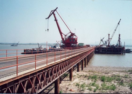 Q345B-Q460C Modular Steel Bridge For Civil Field