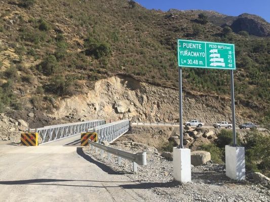 Prefabricated Steel Truss Bridge with Span Range 6 to 60 Meters Designed Load HL93 Featuring Steel or Wood Deck Options for Durable Construction