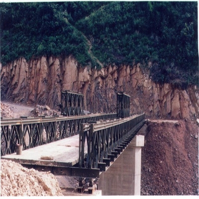 Axle Load 20t Temporary Modular Bridge Semi Permanent Compact Panel