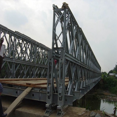 El puente de braguero de acero galvanizado prefabricado para 50t siguió la carga